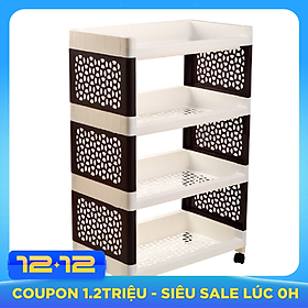 Giá Kệ 4 Tầng (Có Bánh Xe)