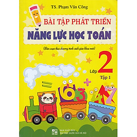 Sách - Bài tập phát triển năng lực học Toán lớp 2 tập 1 (Biên soạn theo chương trình sgk mới)