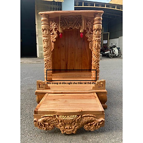 Mua Bàn thờ thần tài ông địa 48 x 68cm  ngăn kéo lớn  có đôn