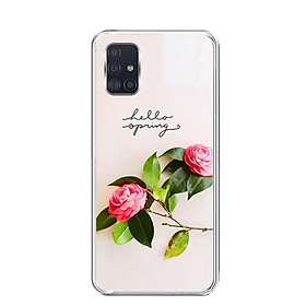 Ốp lưng điện thoại Samsung Galaxy A51 - Silicon dẻo - 0209 SPRING01 - Hàng Chính Hãng