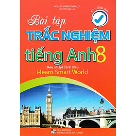 Hình ảnh bài tập trắc nghiệm tiếng anh 8 - có đáp án (bám sát sgk cánh diều)