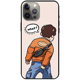 Ốp lưng dành cho Iphone 12 - 12 Pro - 12 Pro Max - 13 Mini - 13 - 13 Pro - 13 Pro Max - Hình Cặp Áo Cam Đỏ - Hàng Chính Hãng