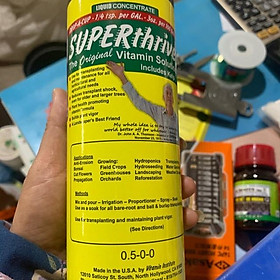 Mua SUPER THRIVE hàng Mỹ 480ml– Kích thích tăng trưởng cho lan cực tốt- Hiệu quả từng giọt