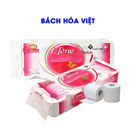 Combo 2 Bịch Giấy Vệ Sinh Elene 4 Lớp Mềm - Dai - Thấm Hút Tốt 10 Cuộn 1