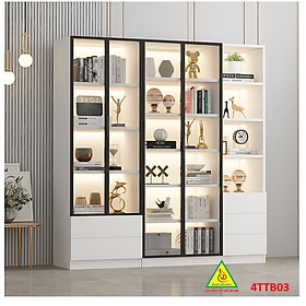 Mua Tủ trưng bày sản phẩm cánh kính   tủ đa năng 4TTB03 - Nội thất lắp ráp Viễn Đông Adv