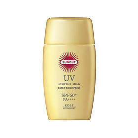 Chống nắng dạng sữa Kosé Cosmeport Suncut Milk Super Water Proof SPF50+/PA++++ 60g
