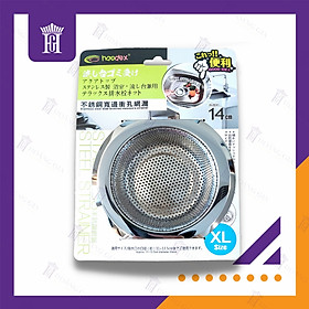 Lọc Rác Inox Chậu Rửa Bát Size XL 14cm Chặn Rác Inox Bồn Rửa Chén Hoàng Gia Haodex Inox 201 Siêu Bền 2 Mặt Mạ Bóng Chất Lượng Cao – Hàng Nhập Khẩu.