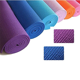 Thảm tập YOGA cao cấp một lớp 6.5mm_ màu xanh nước biển