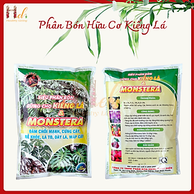 Mua Phân Bón Hữu Cơ Kiểng Lá  Chuyên Dụng Cho Cây Trong Nhà  Monstera  Kiểng Lá. Gói 700gr Đâm Chồi Mạnh  Cứng Cây