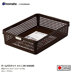 Rổ đựng đồ đa dụng Inomata size A4 - Hàng nội địa Nhật Bản (#Made in Japan)