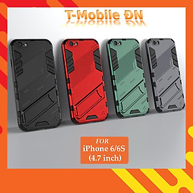 Ốp lưng cho iPhone 14 13 12 11 Pro Max Plus 6 6s 7 8 Plus SE 2020 2022 X XR XS Max chống sốc có giá đỡ Iron Man PUNK cao cấp siêu đẹp