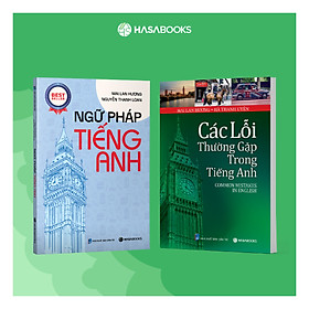 Combo 2 Cuốn Ngữ Pháp Tiếng Anh Và Các Lỗi Thường Gặp