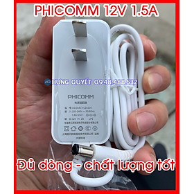 Mua Nguồn PHICOMM 12V 1.5A Bộ đổi nguồn 12V 1.5A chuyên dùng cho camera  đầu ghi  modem wifi - đảm bảo đủ dòng độ bền cao Nguồn chất lượng cao cho camera giám sát và các thiết bị 12v Hàng nhập khẩu