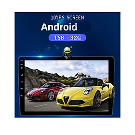 Màn hình DVD Android ô tô cao cấp OLED -  kết nối Wifi, 4G độ phân giải 1280*720, kính cường lực 2.5D chống chói lóa, dvd cho oto, dầu dvd androi