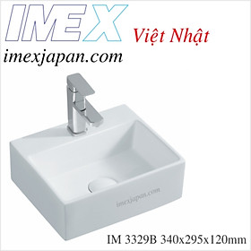Mua Lavabo sứ rửa mặt treo tường hoặc để bàn IMEX IM 3329B