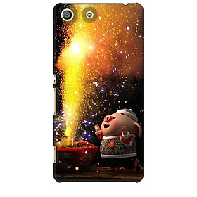 Ốp lưng dành cho điện thoại SONY M5 Heo Đốt Pháo