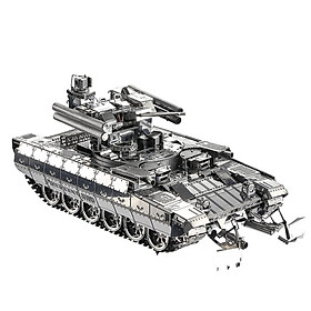 Mô hình thép 3D tự ráp cao cấp xe tank BMPT tank