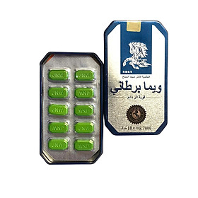 Viên uống tăng cường sinh lý nam, Ngựa Thái , hộp 10 viên, Thái lan, hỗ trợ sức khỏe nam giới