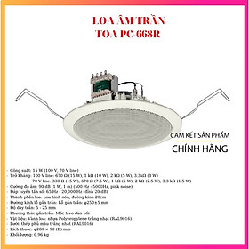 Mua Loa gắn trần 15W TOA PC-668R - Hàng Chính Hãng