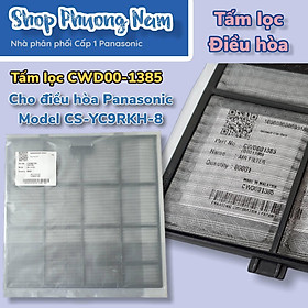 Mua Air Filter Lưới lọc khí Điều Hòa Panasonic model CS-YC9RKH-8