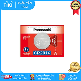 {Panasonic VN nhập khẩu} Pin Cúc Áo Panasonic CR2016 3V Lithium dùng cho đồng hồ, thiết bị điện tử