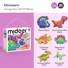 Đồ Chơi Ghép Hình Mideer My First Art Puzzle (Nhiều Chủ Đề) Cho Bé Từ 2 Tuổi
