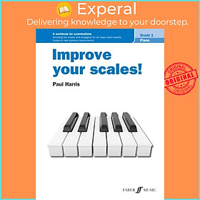 Sách - Improve your scales! Piano Grade 1 by Paul Harris (UK edition, paperback)