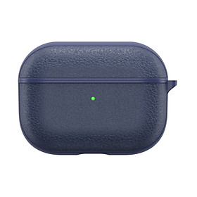 Mua BAO ARIPODS CASE WIWU CALFSKIN GENUINE LEATHER  CHẤT LIỆU DA THẬT KẾT HỢP KHUNG NHỰA CAO CẤP- Hàng Chính Hãng