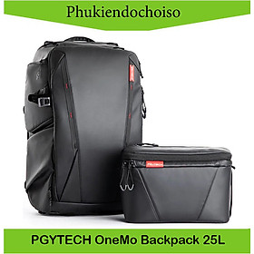 Balo máy ảnh PGYTECH OneMo Backpack 25L + Túi đeo chéo Shoulder - Hàng chính hãng