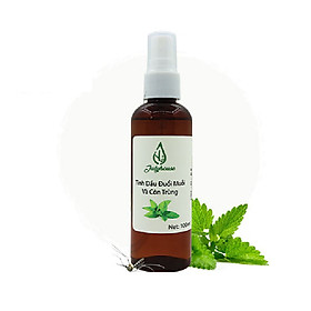 Bình xịt Phòng tinh dầu Bạc hà 100ml JULYHOUSE công dụng khử mùi Tinh dầu đuổi muỗi và côn trùng the mát dễ chịu thơm phòng, an toàn tiện lợi với dạng xịt phun sương hàng chính hãng xuất xứ việt nam