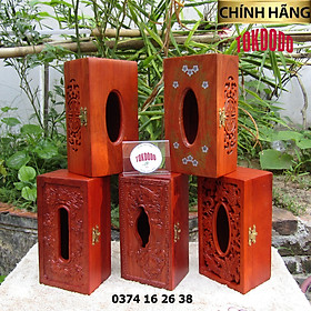 Mua Hộp Đựng Giấy Ăn TOKDODO Gỗ Tự Nhiên Đục Chạm Bền Đẹp