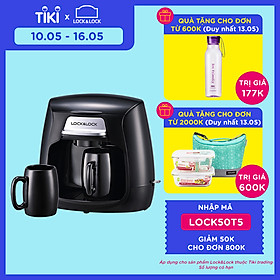 Máy Pha Cà Phê Lock&Lock ELCM-202 (0.3L) - Đen - Hàng chính hãng