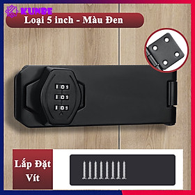 Chốt Khóa Mật Khẩu KUNBE Chốt Cửa Lật Khóa Số Nhiều Kích Thước Thích Hợp Nhiều Loại Cửa