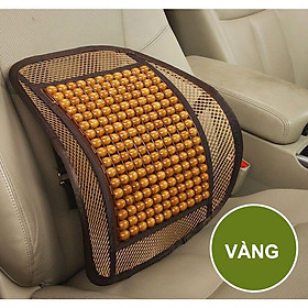 Mua Tựa lưng ghế ô tô và ghế văn phòng hạt gỗ massage lưng