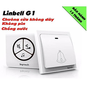 Mua CHUÔNG CỬA KHÔNG DÂY KHÔNG XÀI PIN LINBELL G1 CHỐNG NƯỚC - BẢO HÀNH 12 THÁNG 1 ĐỔI 1