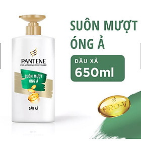 Dầu Xả Pantene Suôn Mượt Óng Ả Chai 650ml