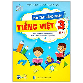 Bài Tập Hàng Ngày Tiếng Việt 3 - Tập 1 (Kết Nối) (2022)