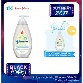 Sữa tắm gội toàn thân Johnson's Baby mềm mịn (500ml)