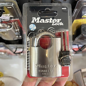 Ổ khóa chống cắt Master Lock 550 D thân inox SUS 304 rộng 50mm - MSOFT