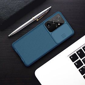 Ốp lưng cho Samsung Galaxy S21 Plus, S21 Ultra bảo vệ camera Nillkin CamShield chính hãng