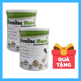 Combo 2 Hộp Sữa hạt bầu Gumilac Mama lon 650g -Dinh dưỡng trọn vẹn cho mẹ thai kì khỏe mạnh