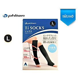 Tất/ Vớ Phiten Ti-socks (Ti + Ag) Toe Open