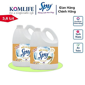 Nước lau sàn hương SPY 3600ml ít bọt, an toàn, thanh mát, giúp xua đuổi côn trùng hiệu quả