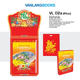 Lịch 2027 Bloc Siêu Cực Đại - Vẻ Đẹp Cuộc Sống | Lịch Tết Treo Tường Cao Cấp Văn Lang (Phúc VL02A)