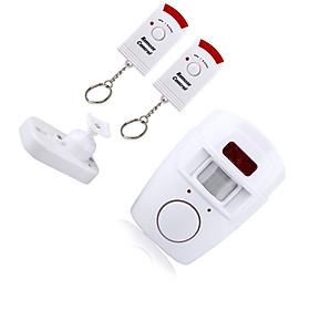Mua Còi hú báo động chống trộm cảm biến hồng ngoại tích hợp 2 remote ĐKTX M2 ( Tặng kèm 03 nút kẹp cao su đa năng ngẫu nhiên )