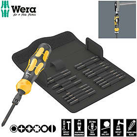Mua Bộ tua vít đóng nới lỏng ốc vít Wera 05018110001 Kraftform Kompakt 900 Set 1 gồm 19 chi tiết với các đầu vít dài 70mm