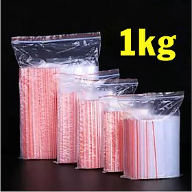 Mua 1kg túi zipper túi zip đựng đồ thông dụng khách chọn size