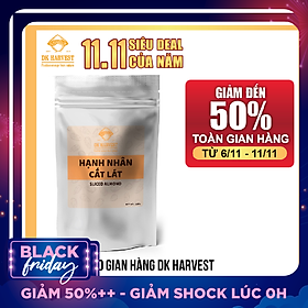 Hạnh Nhân cắt lát DK Harvest (nhập khẩu) - tự nhiên, không tẩm ướp, rất tốt cho trí não và tim mạch.