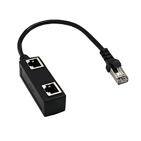 Bộ Chia Cổng Mạng LAN RJ45 1 Sang 2 Cổng AZONE