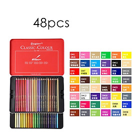 Bút chì khô Giorgione hộp Thiếc Cao Cấp Mới Lalunavn 24/36/48/72 tô màu vẽ cute xinh yêu
